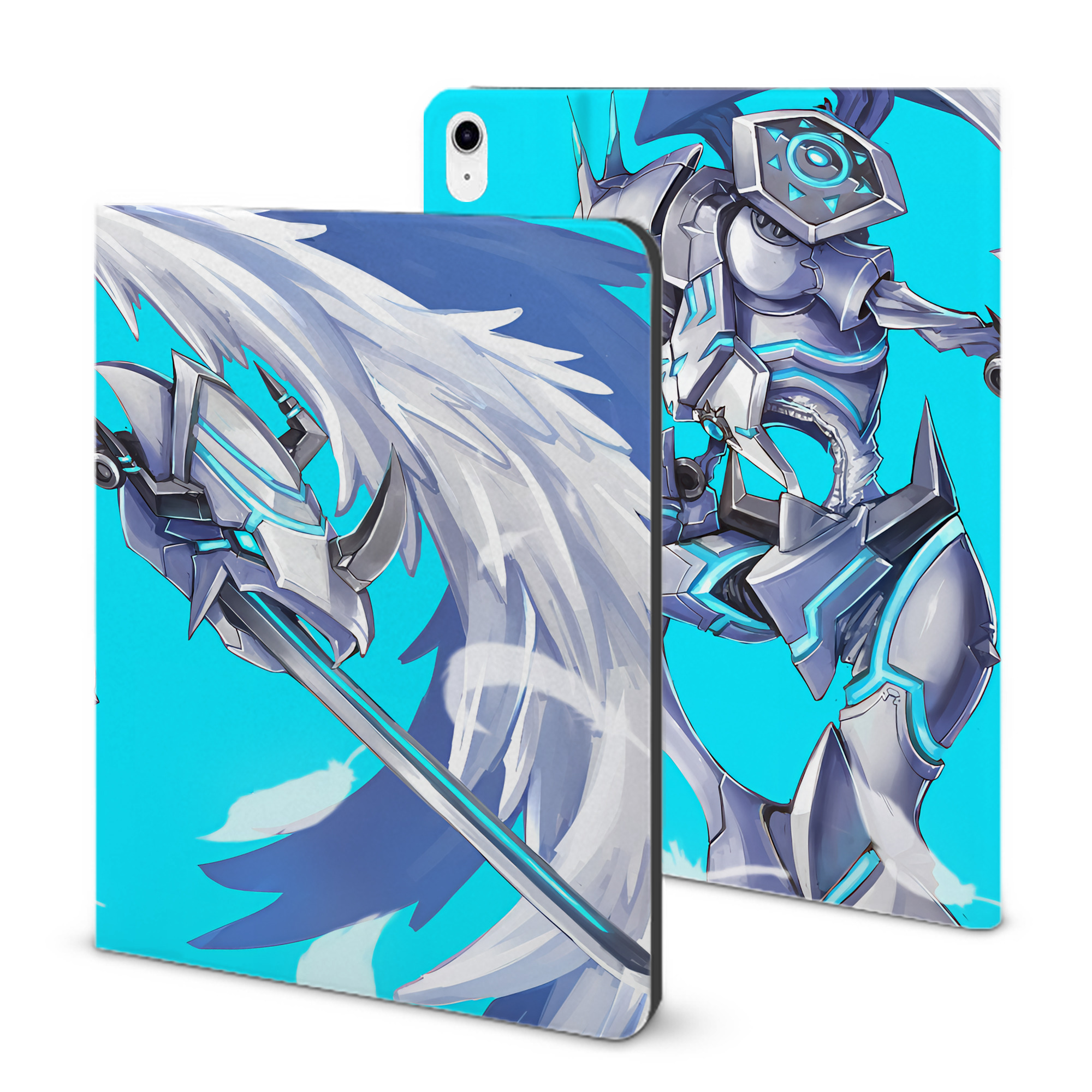 （画像用） Digimon デジタルモンスター/デジモン IPad ケース ブック型 PUレザー TPU 耐衝撃 軽量 薄型 ペン収納なし 全面保護 IPad 各モデル対応
